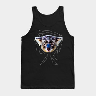 Geometric koala Tank Top